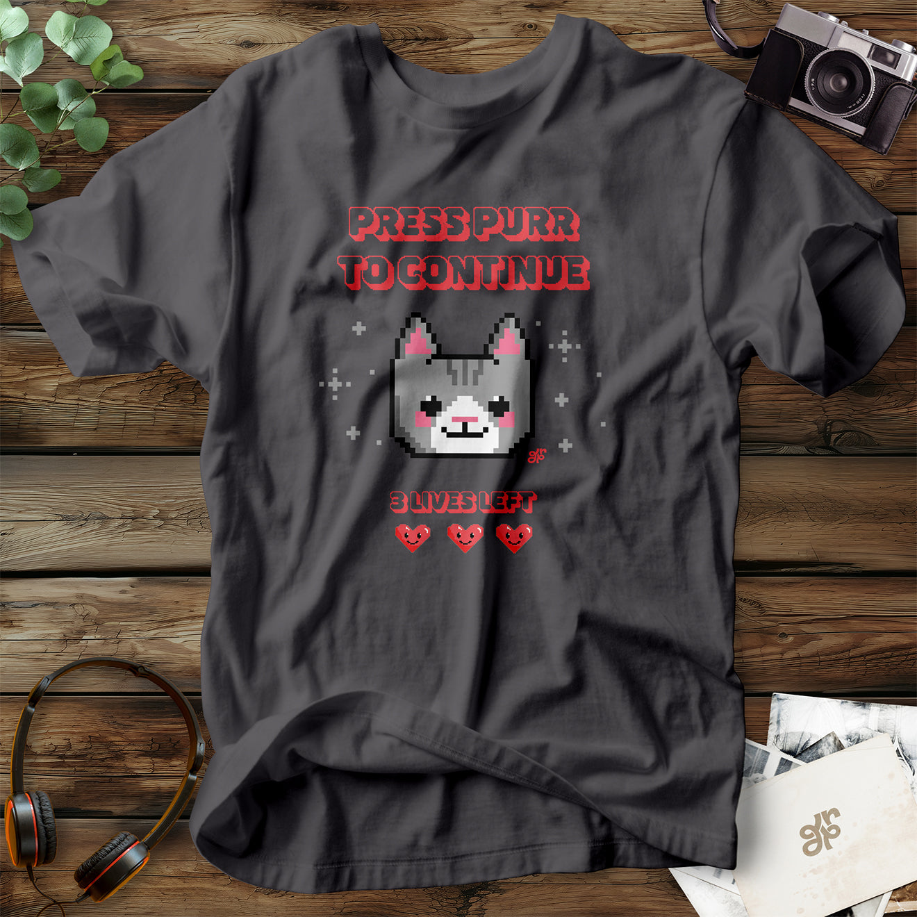 Press Purr T-Shirt