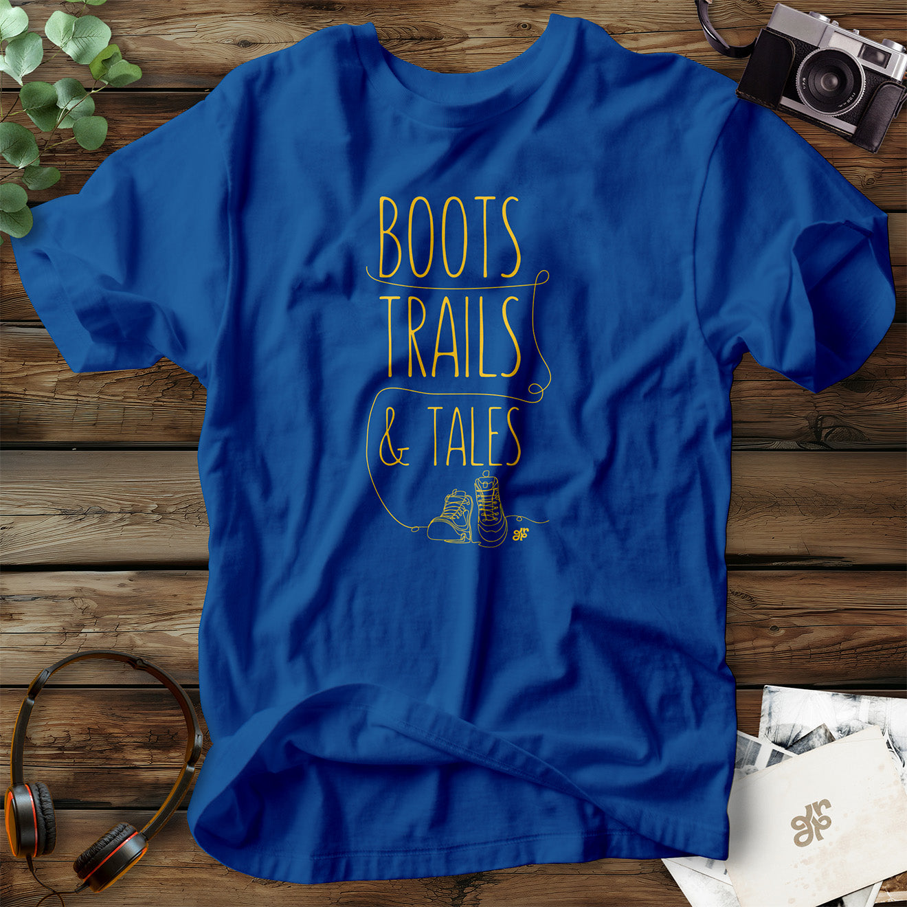 Boots Trails & Tales  T-Shirt