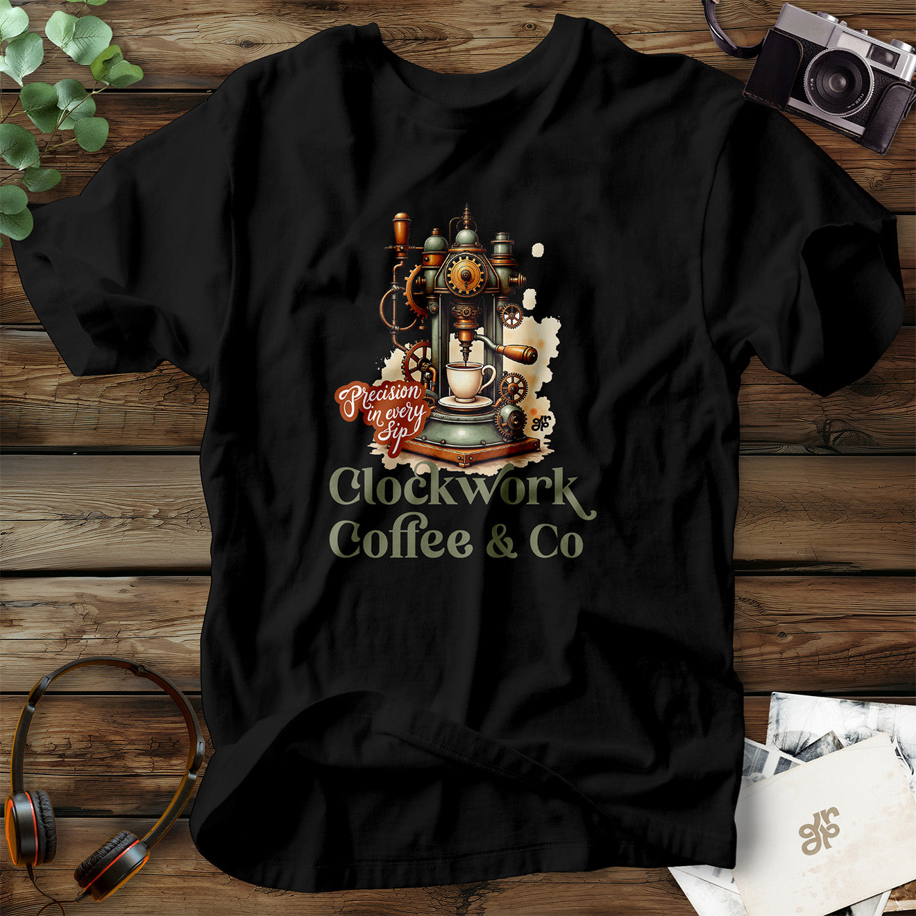 Clockwork Coffee  T-Shirt