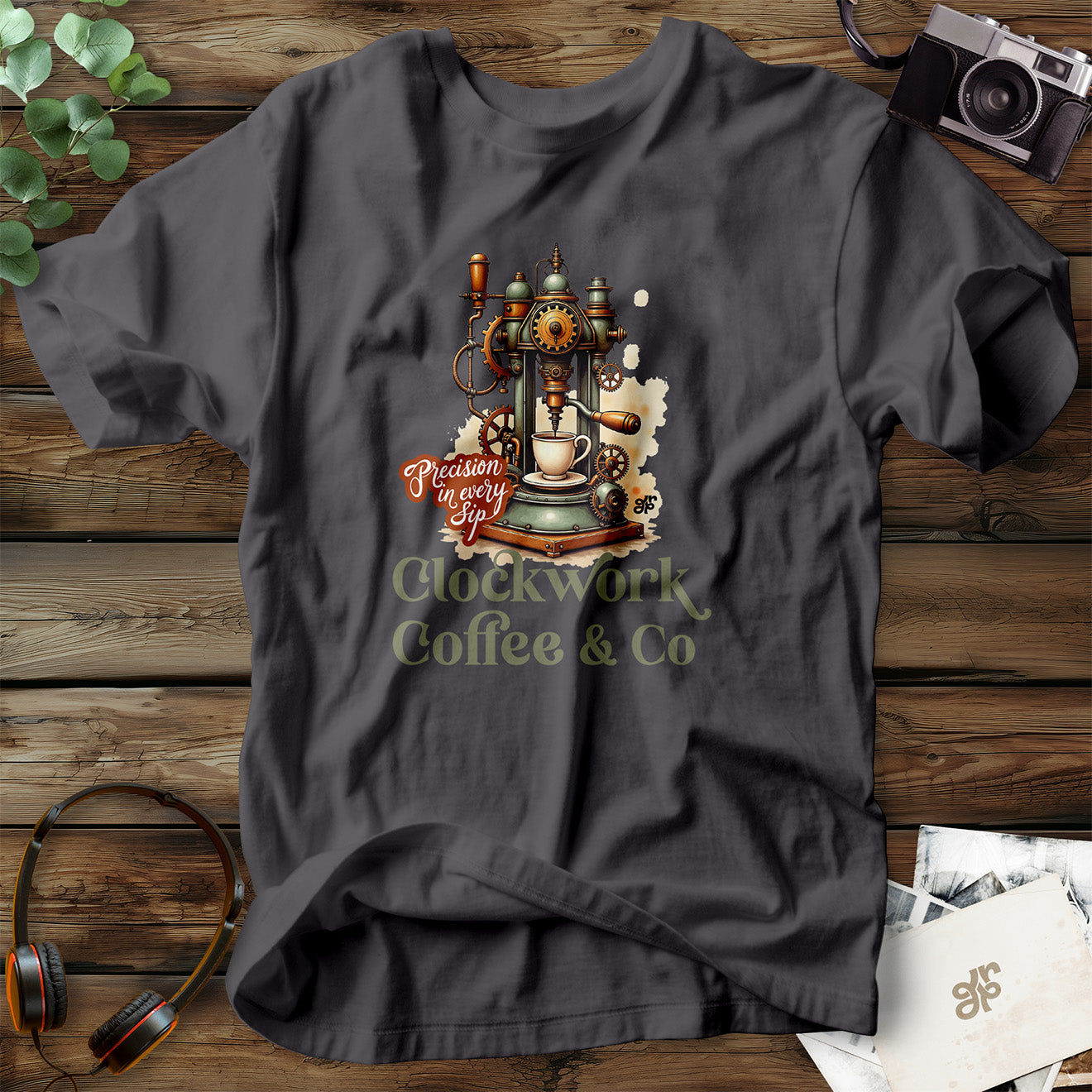 Clockwork Coffee  T-Shirt