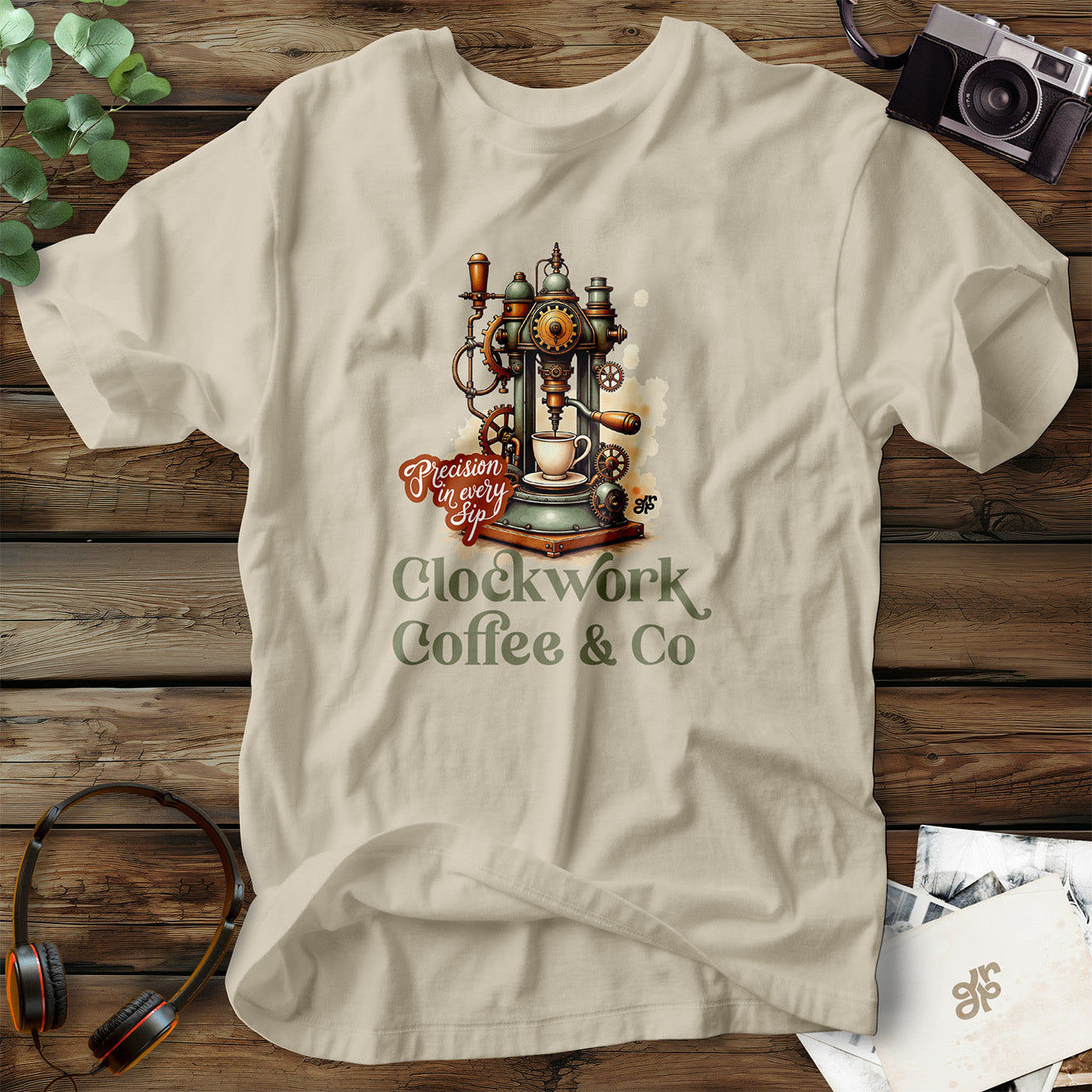 Clockwork Coffee  T-Shirt