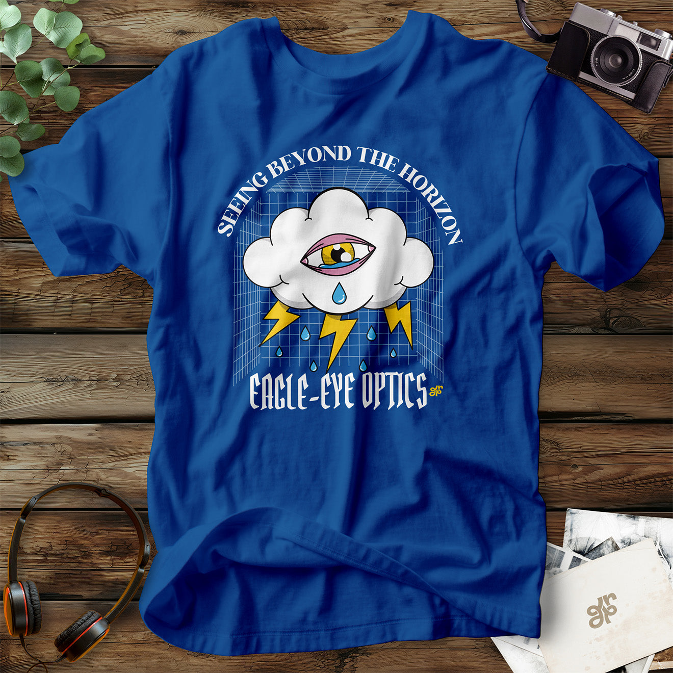 Psychedelic Eye & Cloud T-Shirt