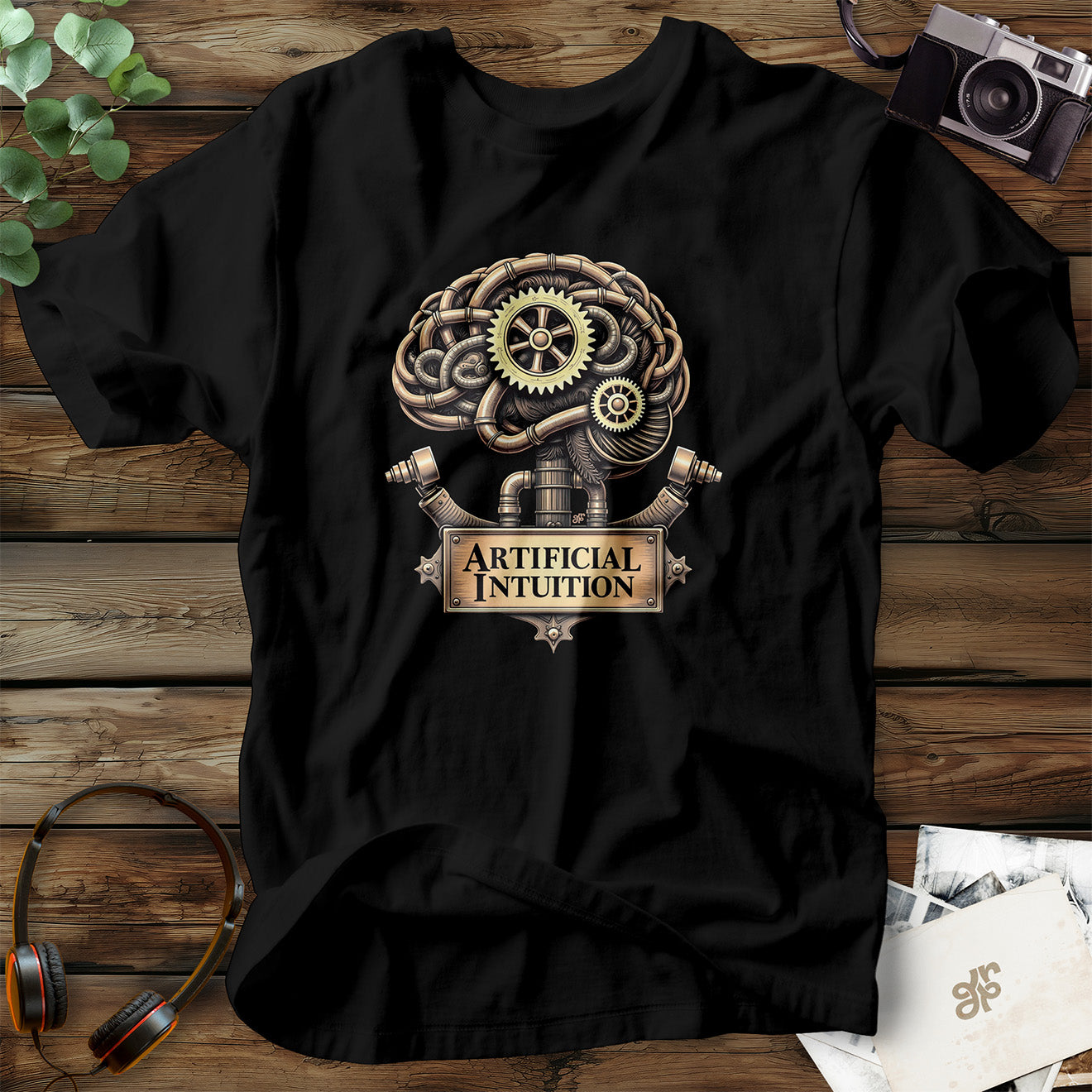 Steampunk Brain T-Shirt