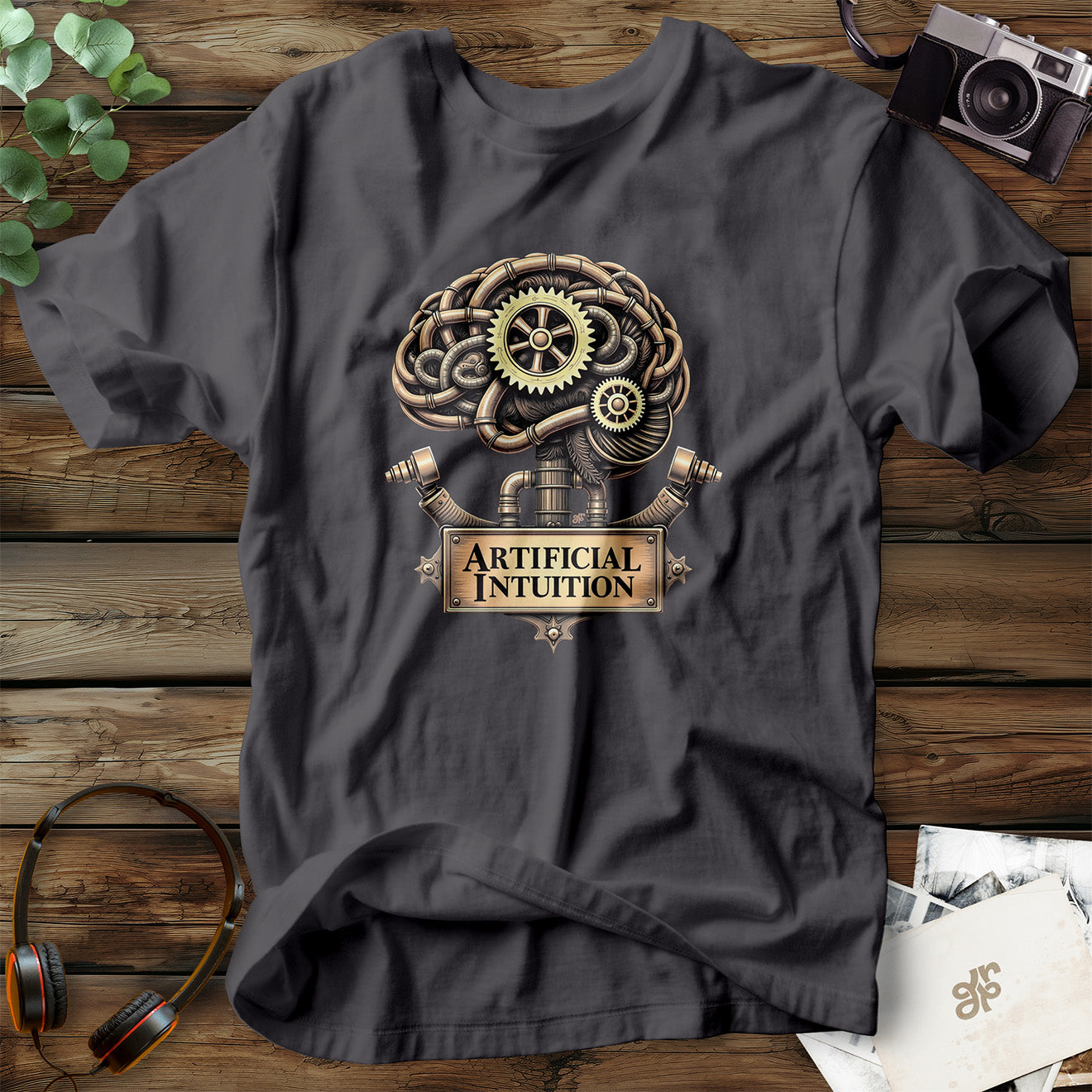 Steampunk Brain T-Shirt