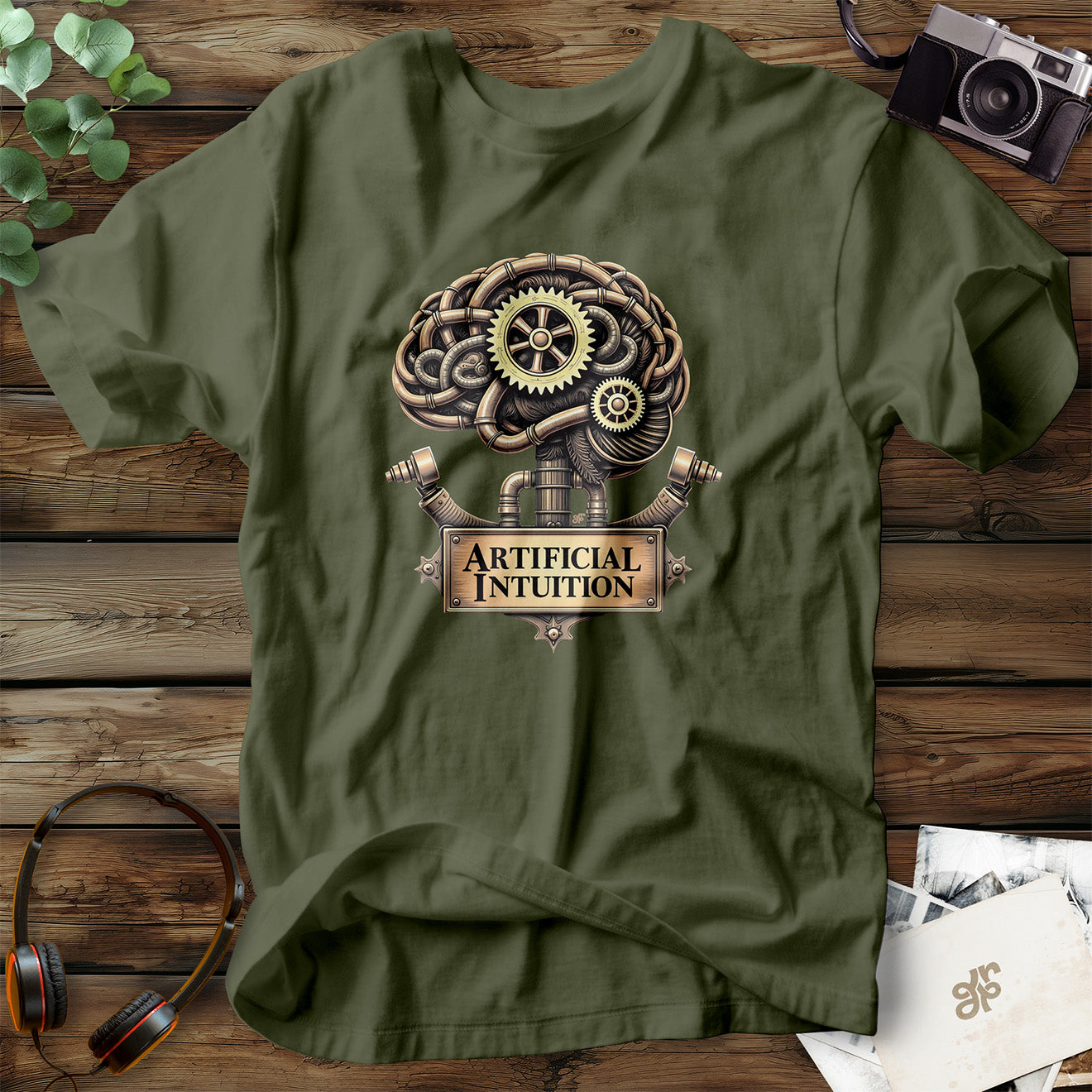 Steampunk Brain T-Shirt
