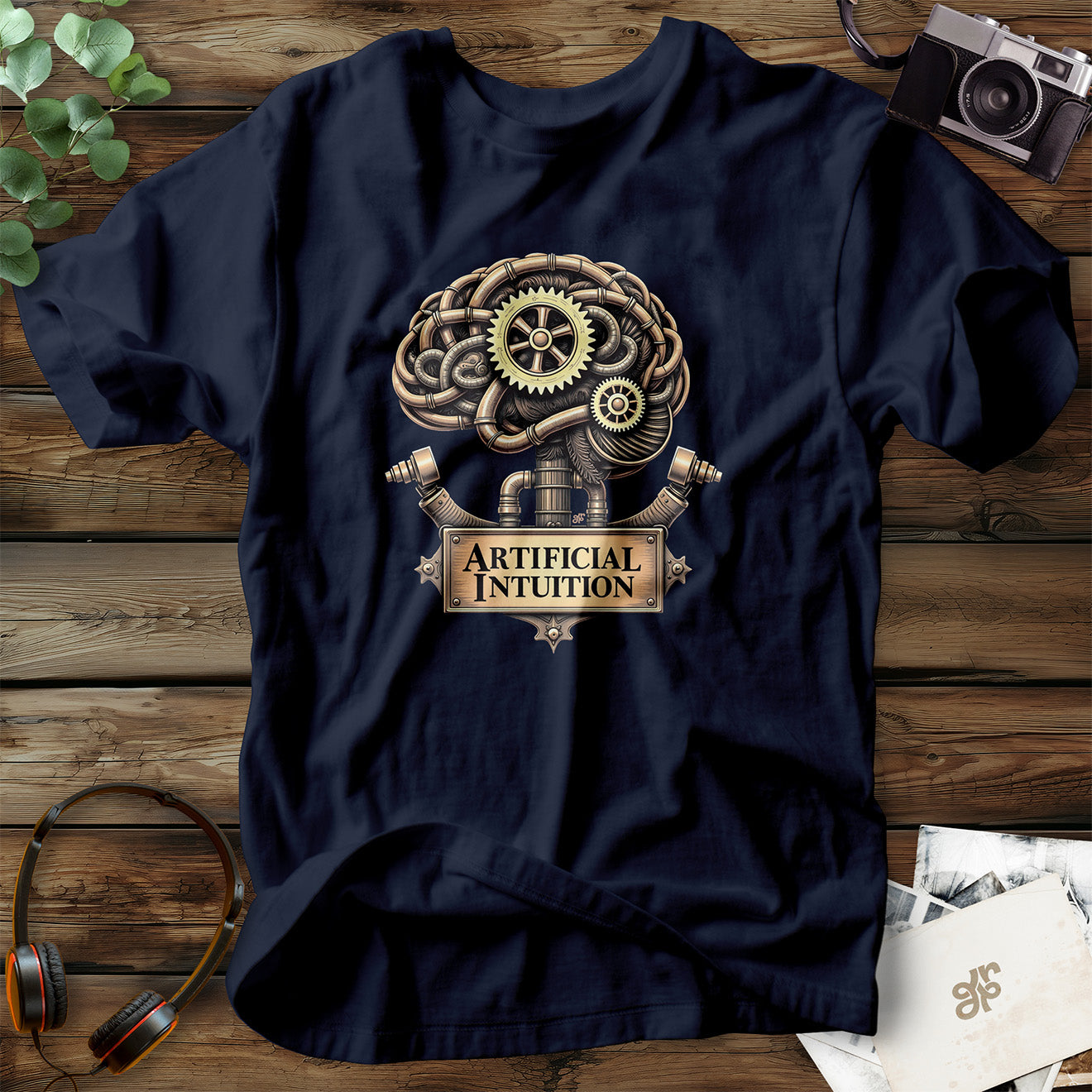 Steampunk Brain T-Shirt