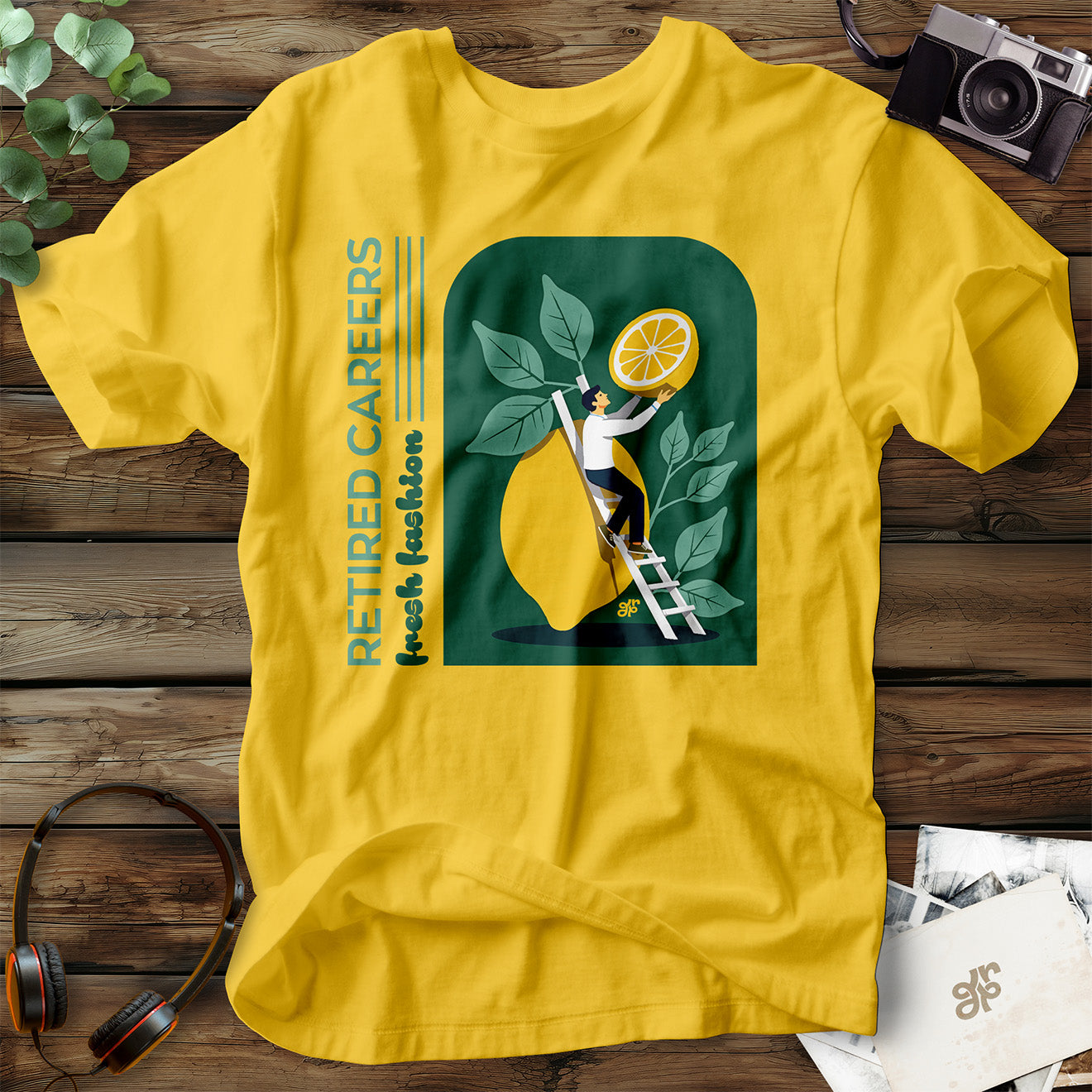 Retired Careers Lemon T-Shirt
