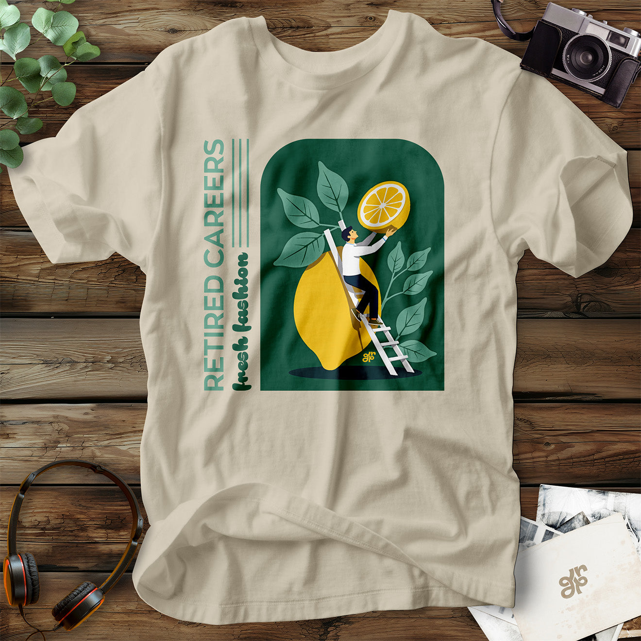 Retired Careers Lemon T-Shirt