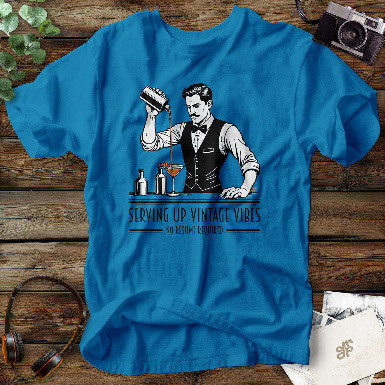 Vintage Vibes Bartender T-Shirt