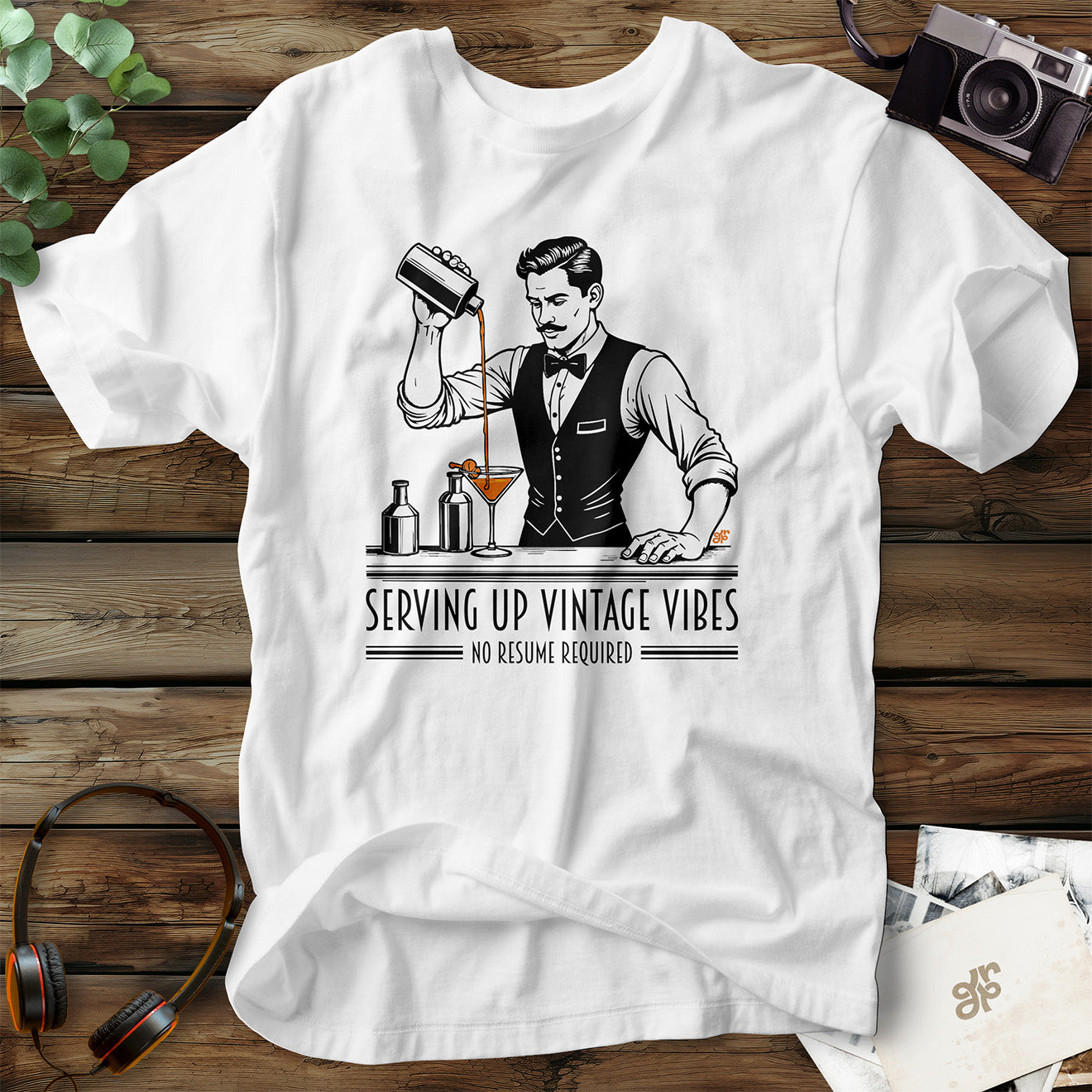 Vintage Vibes Bartender T-Shirt