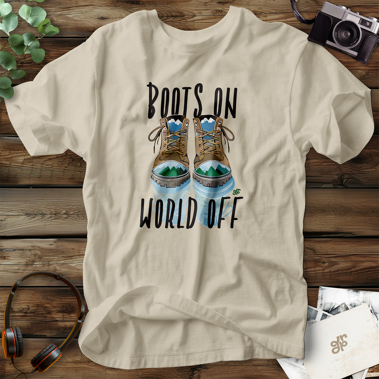 Boots On, World Off T-Shirt
