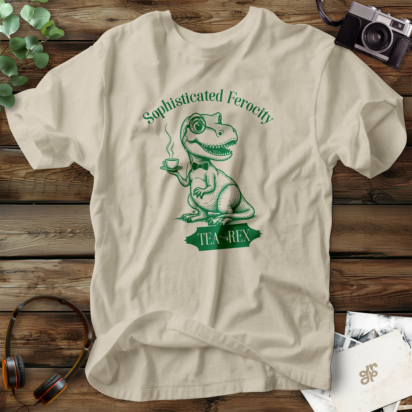 Tea-Rex Dinosaur T-Shirt