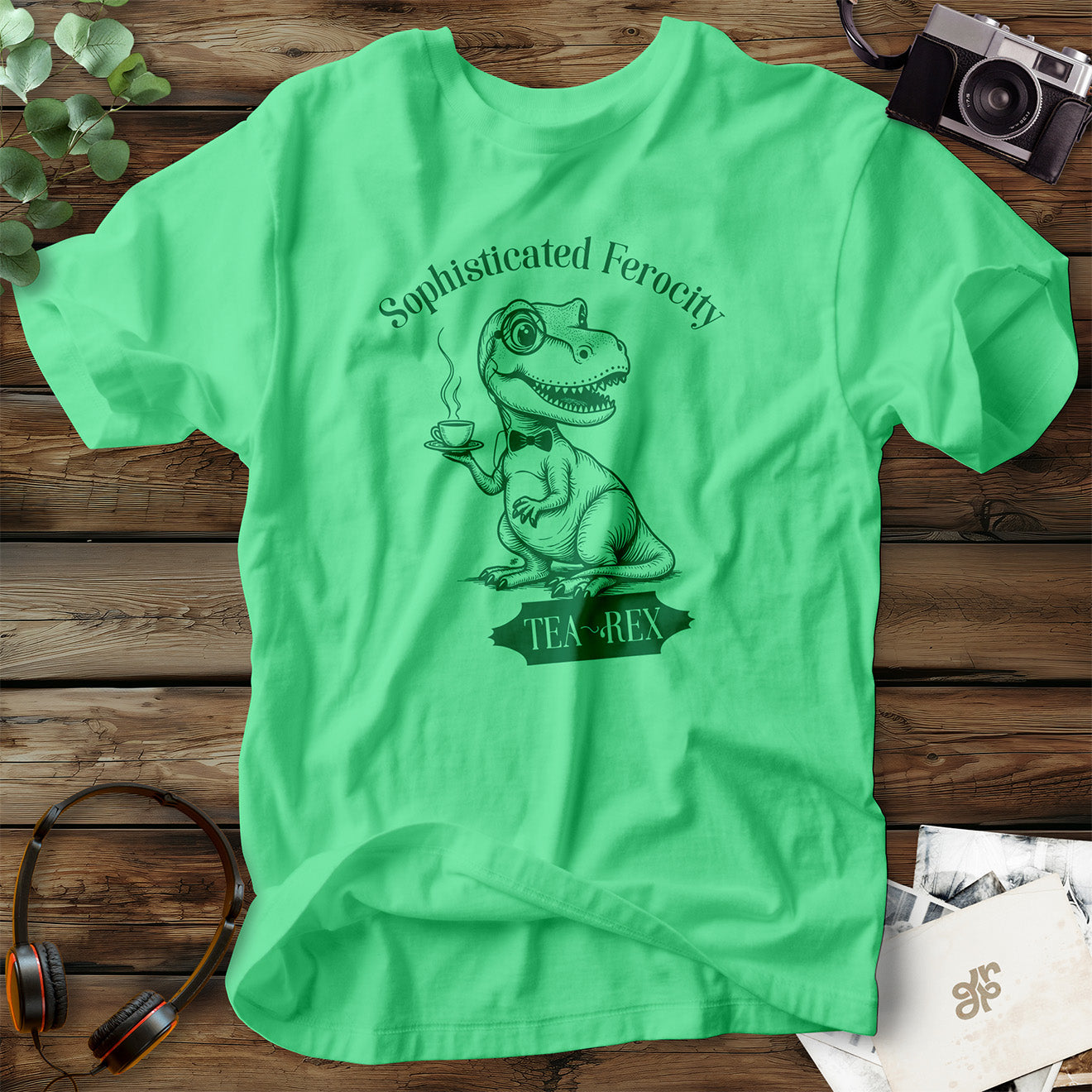Tea-Rex Dinosaur T-Shirt