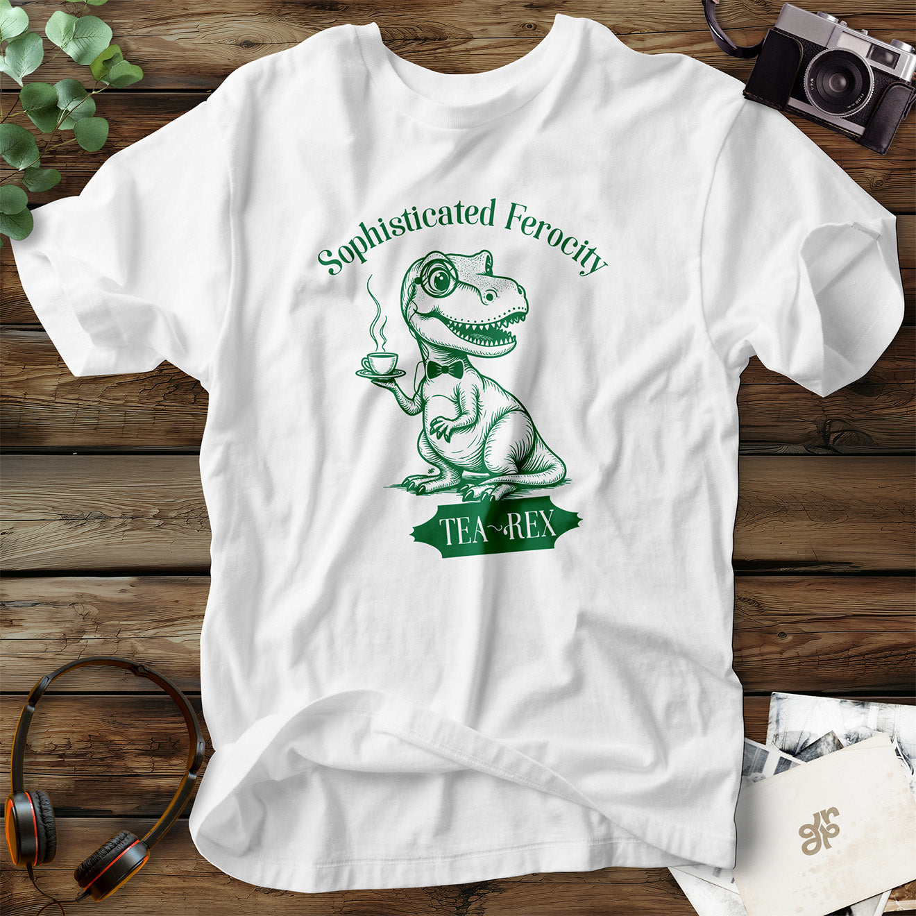 Tea-Rex Dinosaur T-Shirt