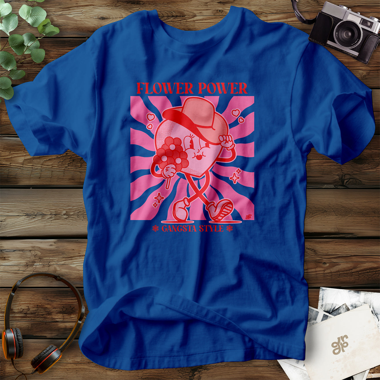 Flower Power Gangsta T-Shirt