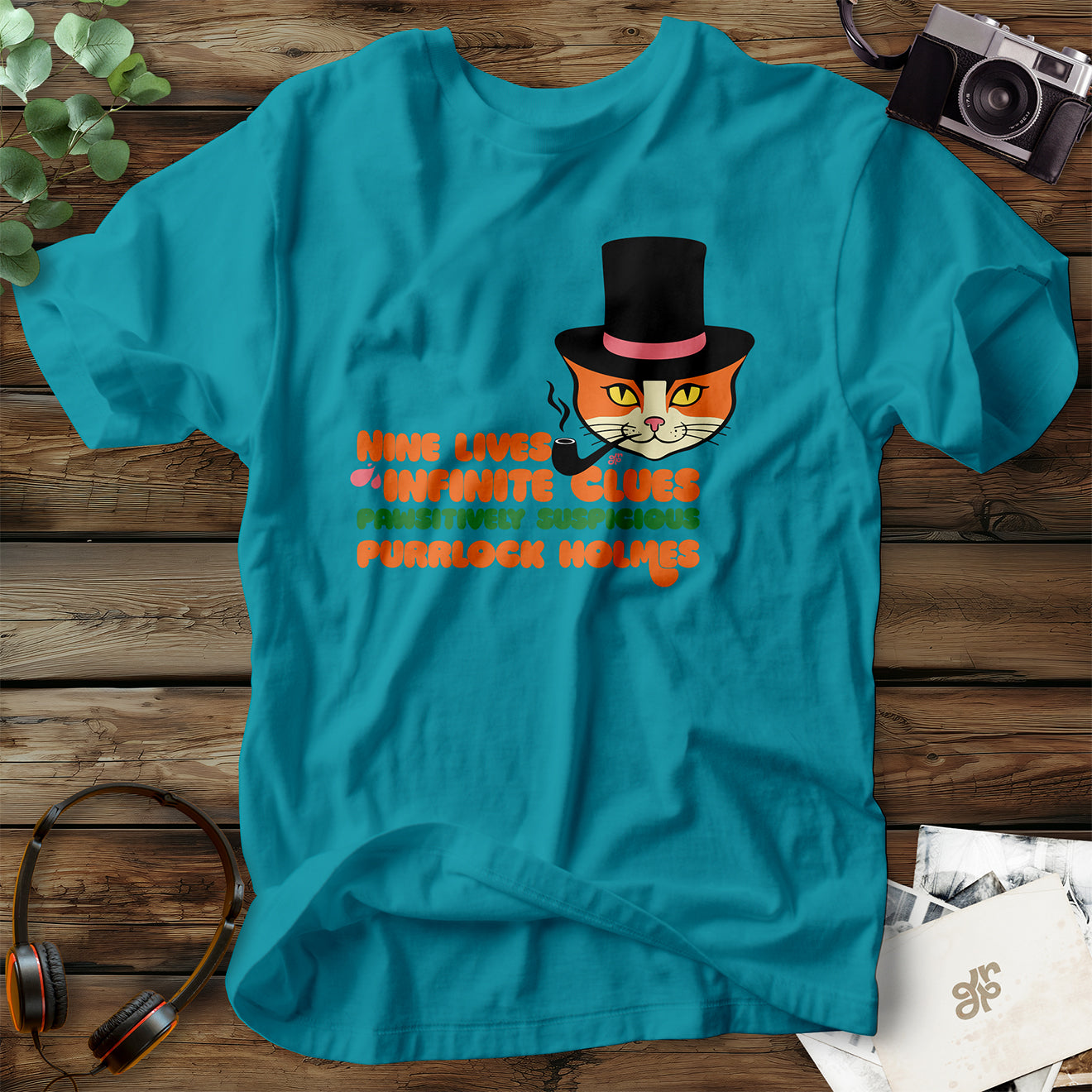 Purrlock Holmes Cat T-Shirt